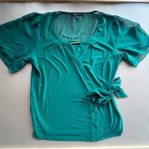 Atelier 29 Green Blouse, Medium